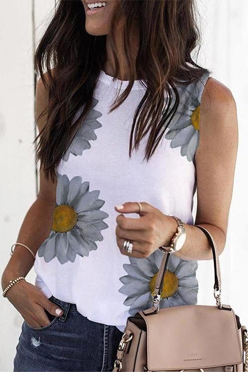 Karladress Sunflower Tank Top