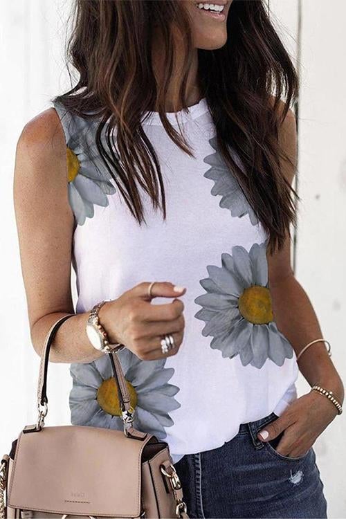 Karladress Sunflower Tank Top