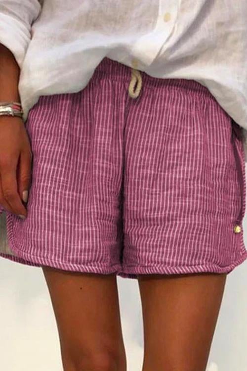 Karladress Stripes Wide Leg Shorts