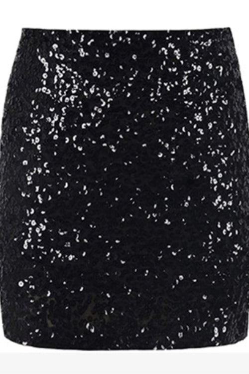 Karladress Sparkly Sequin Mini Skirt