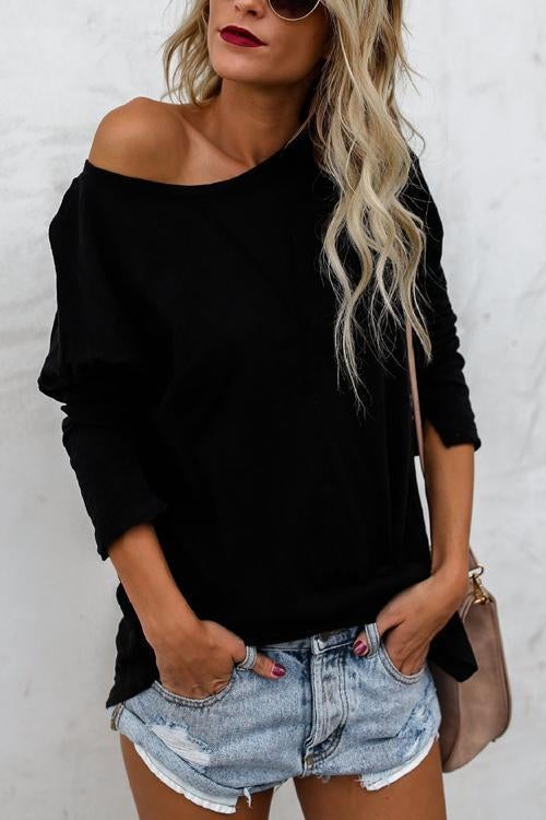 Karladress Long Sleeve Plain T-shirt