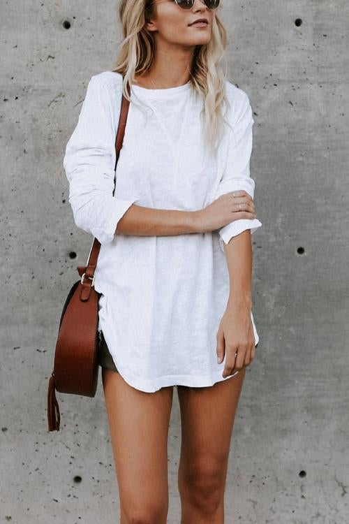 Karladress Long Sleeve Plain T-shirt