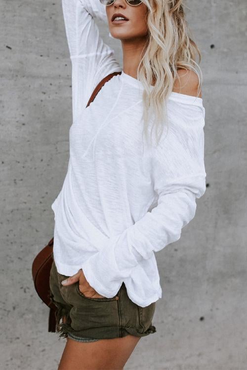 Karladress Long Sleeve Plain T-shirt