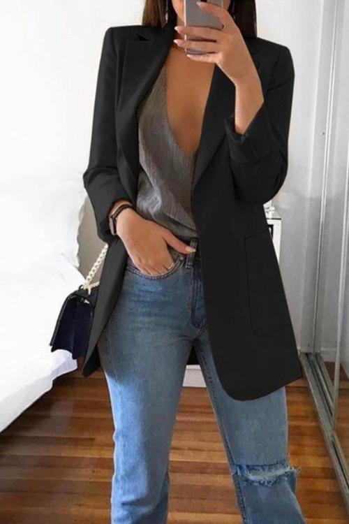 Karladress Tonya Pockets Blazer Jacket